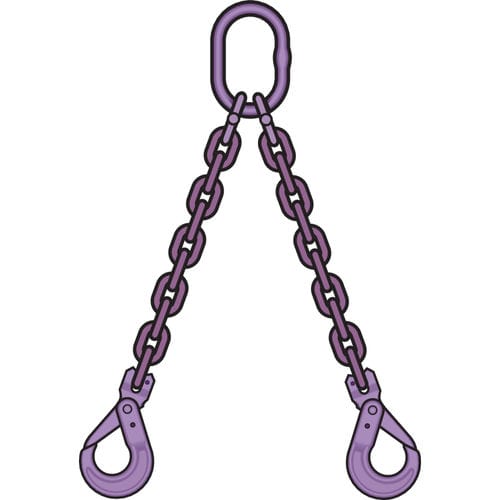 Chain sling - CSX-276 - Mennens - steel alloy / lashing