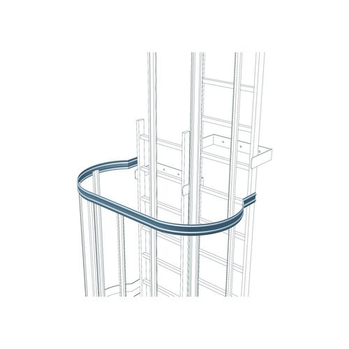Aluminum ladder - Mennens - anodized aluminum / steel / fixed