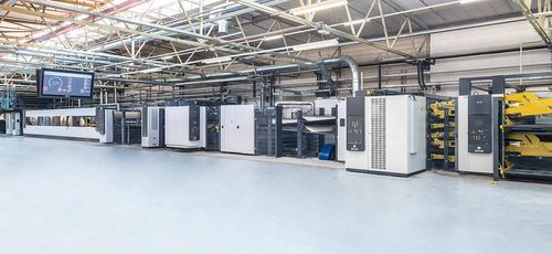 Cardboard production line - NICE Dry End - BHS - modular