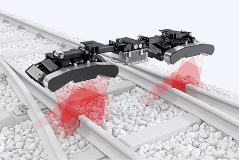 Geometry measurement system - Mermec - dimensional / optical / parts