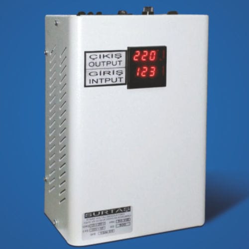 AC voltage regulator - Surtaş Elektrik Cihazları Sanayi ve Ticaret A.Ş. - CE / ISO / digital