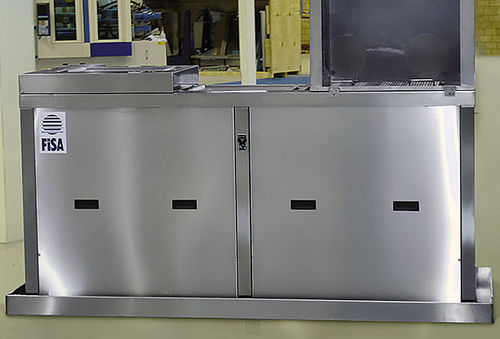Water cleaning machine - LRD/P140 - Fisa North America - parts / for the plastics industry