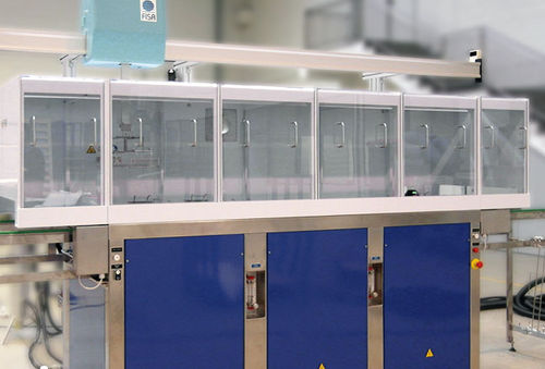 Ultrasonic cleaning machine - C series - Fisa North America - for ophthalmic lenses / for coating / vacuum