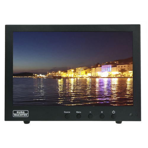 LCD monitor - BWML-1000 - Burg-Wächter KG - 10" / 1024 x 768 / 800 x 600