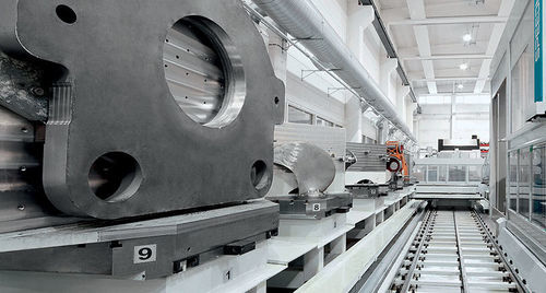 3-axis machining center - PAMA SpA - vertical / robotic / with integrated pallet changer
