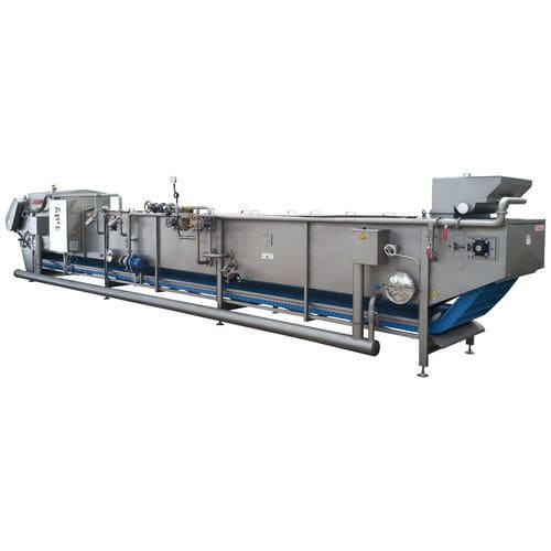 Vegetable blancher - TBBC03 - TABANLI MAKINA SAN VE TIC LTD STI - for the food industry / belt / continuous water cooling