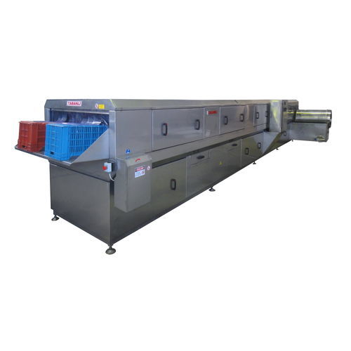 Plastic crates washing tunnel - TCW - TABANLI MAKINA SAN VE TIC LTD STI