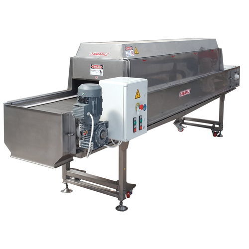 Air blast dewatering system - TABDC - TABANLI MAKINA SAN VE TIC LTD STI - for vegetables / for fruit / with belt conveyor