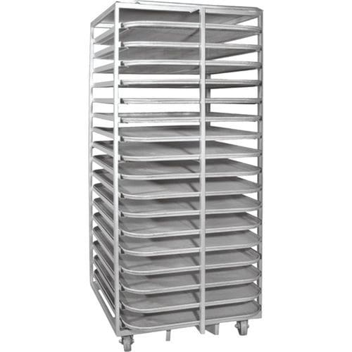 Tray trolley - VLT TT series - Valent Bakery Equipment - transport / metal / shelf