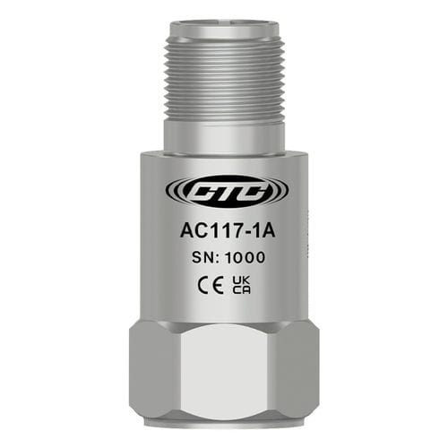 Hermetic accelerometer - AC117 - CTC