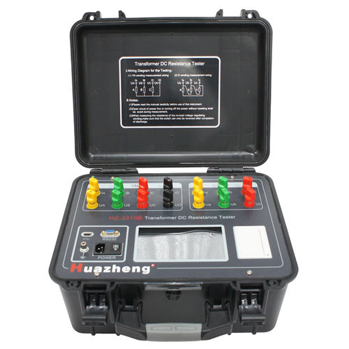 Low-resistance tester - HZ-3310B - Huazheng Electric - stator winding / for transformers / industrial