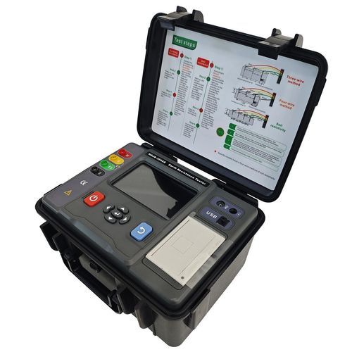 Earth resistance tester - HZJD-3002E - Huazheng Electric - for electrical installations / digital / automatic