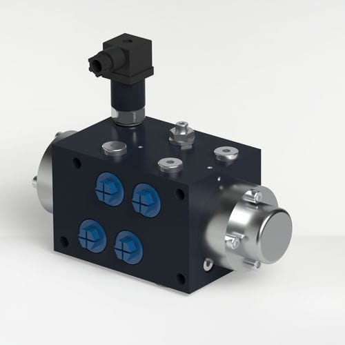 Spool hydraulic directional control valve - VB70 - Andreas Lupold Hydrotechnik GmbH - lever-operated