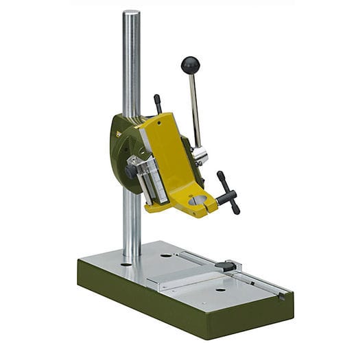 Drill stand - MB 200 - Proxxon GmbH Industriepark Region Trier - aluminium / height adjustable