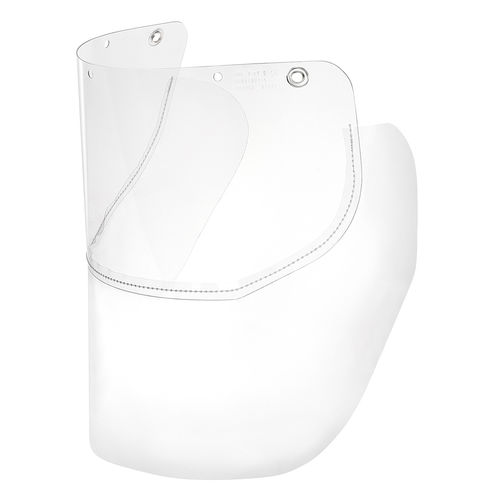 UV protection protective visor - GFKVI002-5 - Rudolf Uhlen GmbH - high-temperature / splash-resistant / chip protection