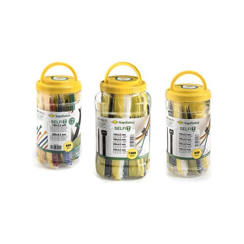 Plastic bucket - Selfit  - SAPISELCO - round / with handle / with lid