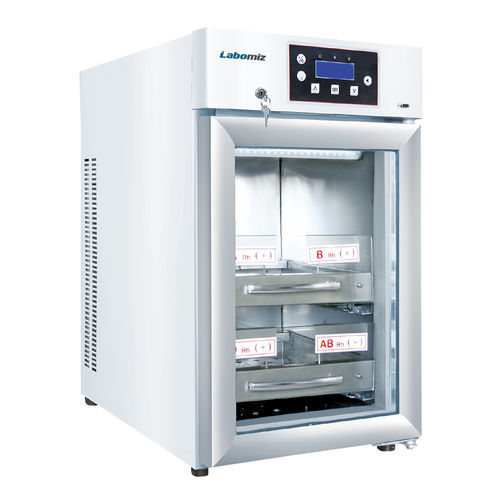Blood bank refrigerator - MBLBR-1A - Labomiz Inc. - upright / 1-door