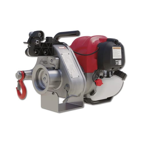 Pulling winch - PCW4000 - PORTABLE WINCH CO. - with combustion engine / wire rope
