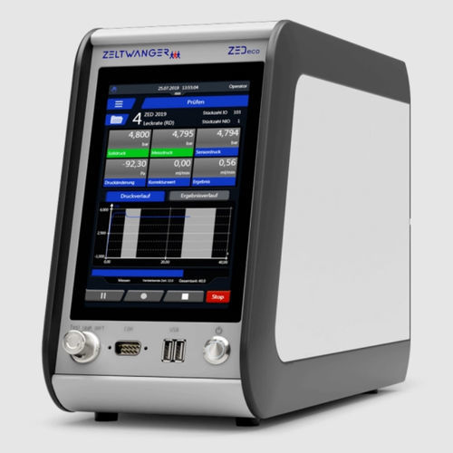 Pressure leak testing device - ZEDeco - Zeltwanger Thermomanagement GmbH & Co. K - digital / for packaging / USB