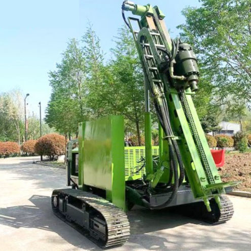 Hydraulic pile driver - Zhengzhou Yugong Construction Machinery Co., Ltd. - for photovoltaic applications