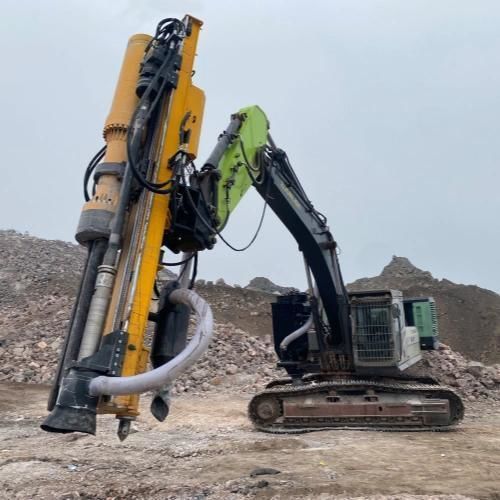 Hydraulic rock splitter - YG series - Zhengzhou Yugong Construction Machinery Co., Ltd. - for mining applications / for controlled demolition / with built-in air compressor
