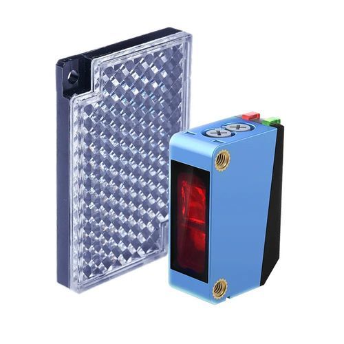 Retroreflective photoelectric sensor - CPY-RMR4MN3 - CHANKO SENSOR - polarized retroreflective / rectangular / red light