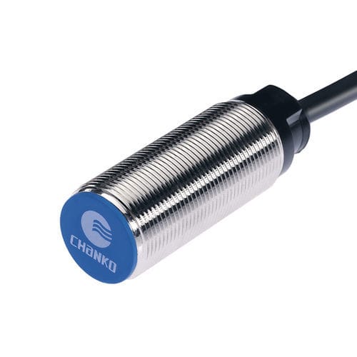 Inductive proximity sensor - CL18-RF5DN1 - CHANKO SENSOR - cylindrical / M18 / with switching function