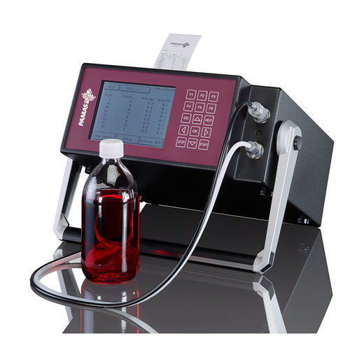 Hydraulic fluid particle counter - S40 - PAMAS Partikelmess- und Analysesysteme GmbH - for oil / digital / optical