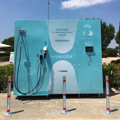 Hydrogen refueling station - Compact series - Atawey SAS - mobile / 700 bar / 300 bar