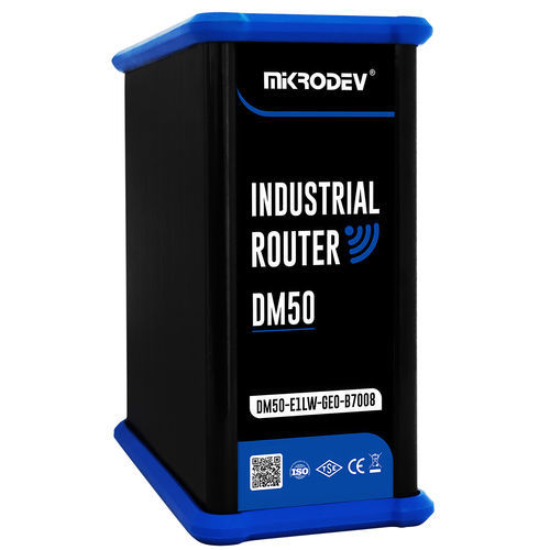 Cellular communication router - DM50-E1LW-GE0-B7008 - Mikrodev - network / 4G / LTE