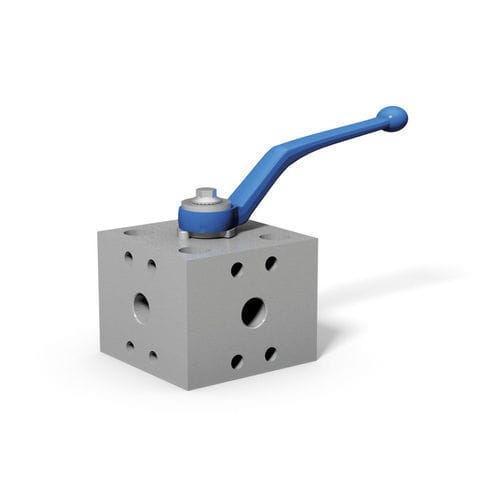 Ball valve - BK3K series  - MHA ZENTGRAF GmbH & Co. KG - lever / SAE flange connection / steel
