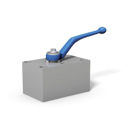 Ball valve - PKH series  - MHA ZENTGRAF GmbH & Co. KG - lever / manifold / steel