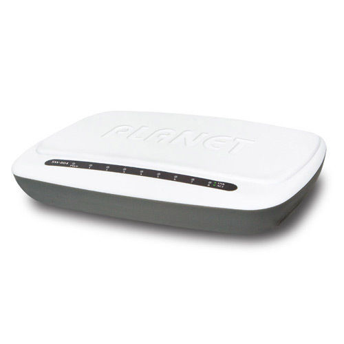 Managed ethernet switch - SW-804 - PLANET Technology Corp. - 8 ports / fast ethernet / wall-mount