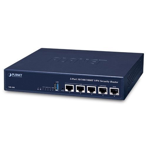 Packet communication router - VR-100 - PLANET Technology Corp. - data / all-in-one / managed