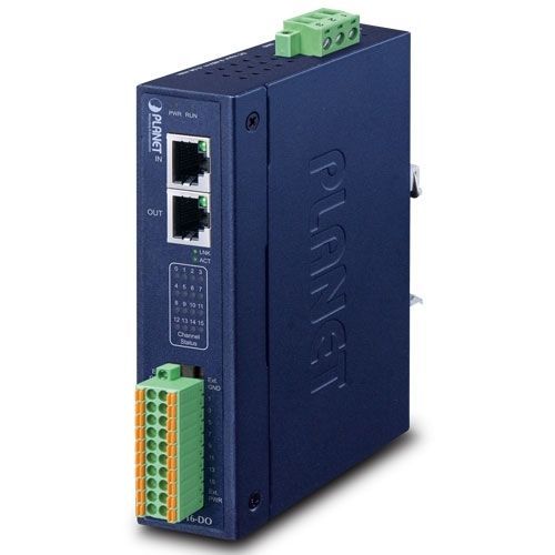Digital I/O module - IECS-1116-DO - PLANET Technology Corp. - EtherCAT / RJ45 / 16-channel