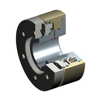 Toothed clutch - 577  - Maschinenfabrik Mönninghoff GmbH & Co. KG - spring / pneumatic