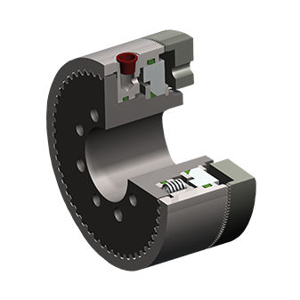 Friction brake - 579  - Maschinenfabrik Mönninghoff GmbH & Co. KG - pneumatic