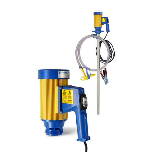 Drum pump - JP-164 - Dr. Jessberger GmbH - for chemicals / with electric motor / submersible
