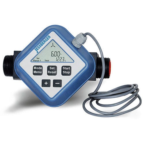 Turbine flowmeter - FM 120 - Dr. Jessberger GmbH - volume / with pulse output