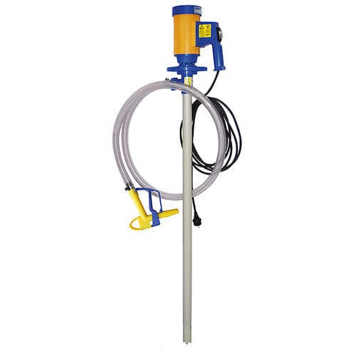 Drum pump - JP-180 PP (HC) - Dr. Jessberger GmbH - for chemicals / with electric motor / submersible