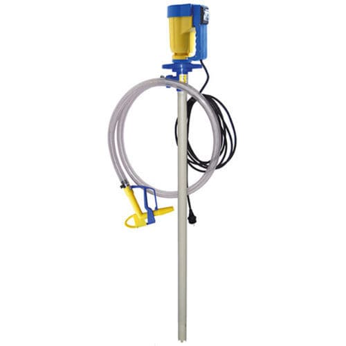 Drum pump - JP-140 PP (HC) - Dr. Jessberger GmbH - for chemicals / with electric motor / submersible