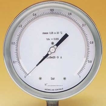 Dial pressure gauge - MMC  - Italmanometri S.r.l - stainless steel / IP55 / test