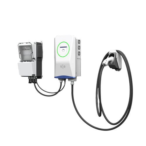 Electric vehicle charging station - EXP07K1E-FSW - Infypower - DC / wall-mounted / floor-mounted