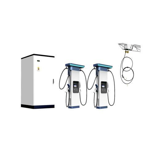 Electric vehicle charging station - EXP800K6-FWR6 - Infypower - DC / floor-mounted / cabinet