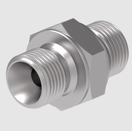 Hydraulic fitting - GEM INDUSTRY S.A.S. - for gas / screw-in / flange
