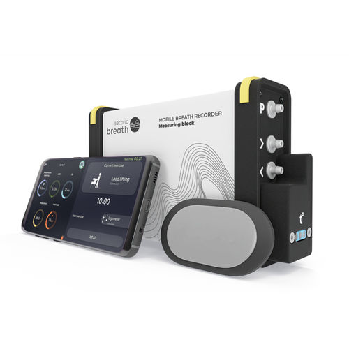 Breath recording testing device - Second Breath OÜ - manual / for respiratory protective equipment / portable