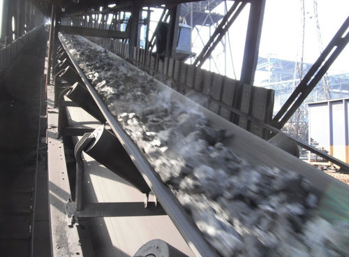 Cement conveyor belt - FR7000 - BANDO CHEMICAL INDUSTRIES, LTD. - steel ...