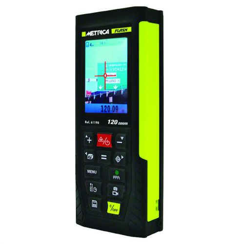 Laser distance meter - 61190 - Metrica - portable / with angle measurement