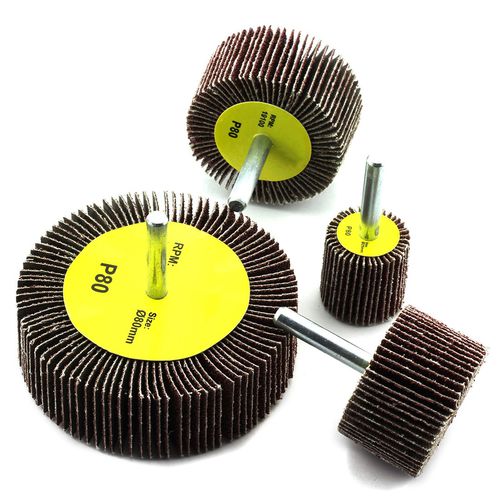 Aluminum oxide flap wheel DanYang Rigo Abrasives Co., Ltd.