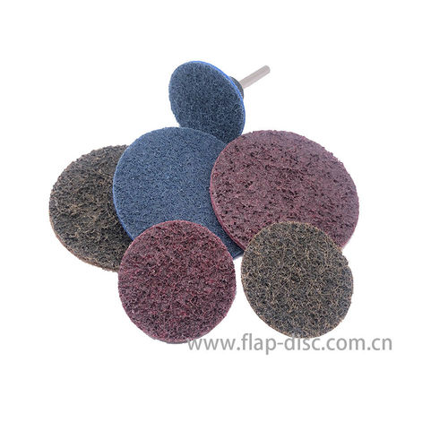 Deburring abrasive disc - DanYang Rigo Abrasives Co., Ltd. - for rust removal / for paint removal / non-woven